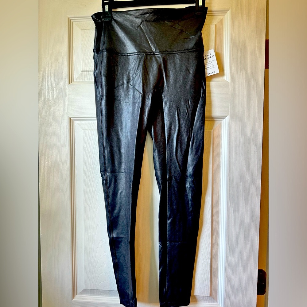 Spanx Faux Leather Leggings